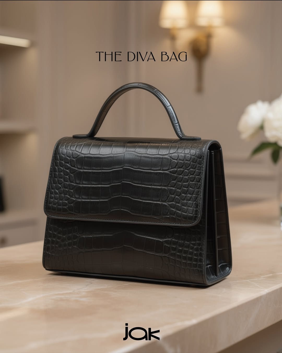 The Diva Bag on model